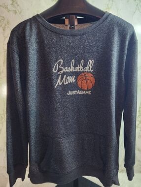 J. America Basketball Mom Sweatshirt